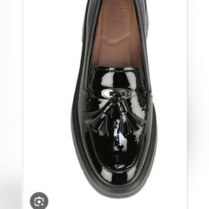 Naturalizer Elegant Black Patent Leather Tassel, Size 6.5